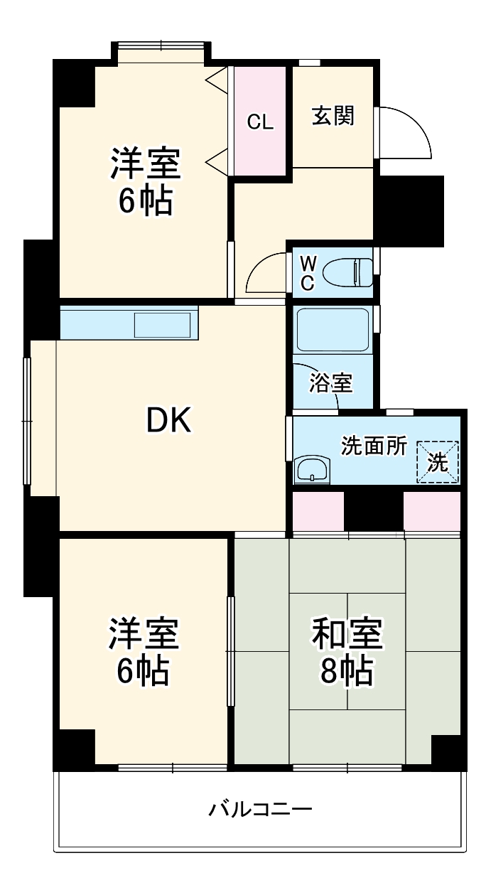 ラ.フォーレ杁ヶ池 の間取り