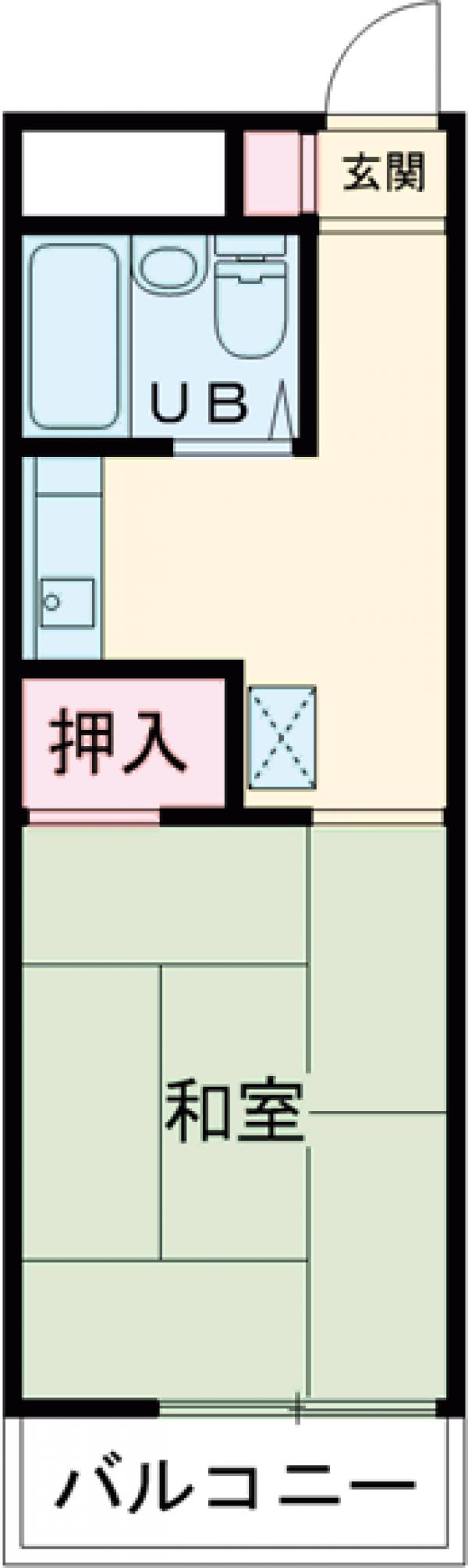 ハイネス瑞江の間取り