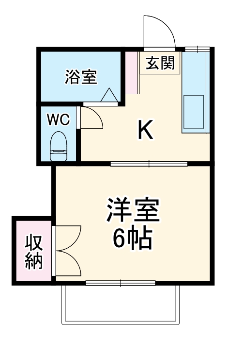 ハイムエストⅠの間取り