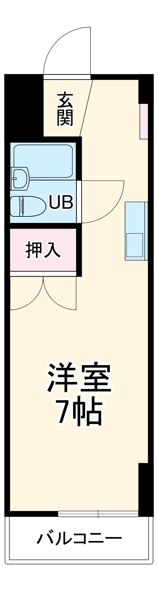 パレットの間取り