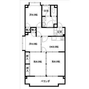 サンファミリア長久手Ⅱの間取り