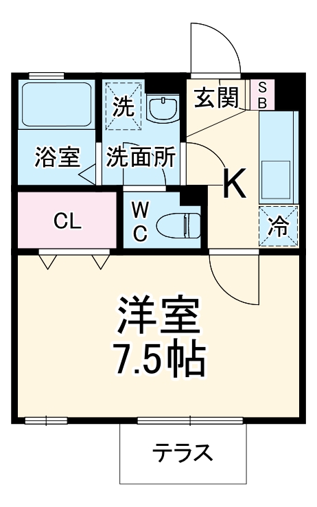 ビラージュの間取り