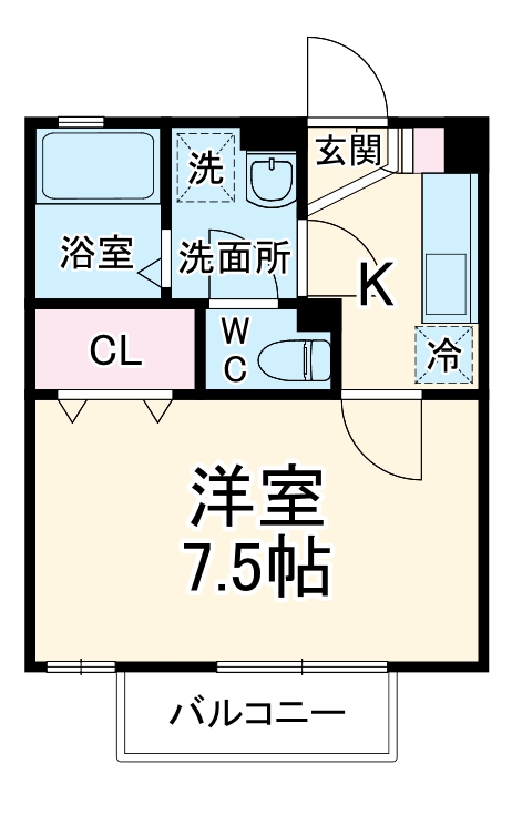 ビラージュの間取り
