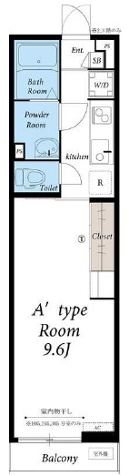 リブリ・グランハイムの間取り