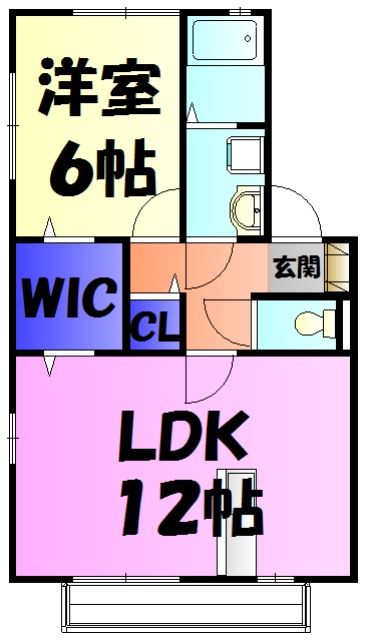 スプリングコートの間取り