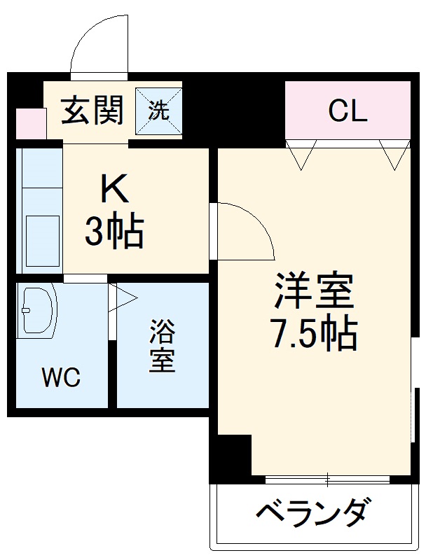 WAVEの間取り