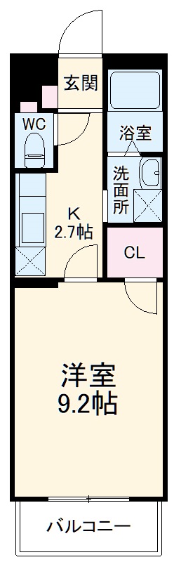 エアリーズの間取り
