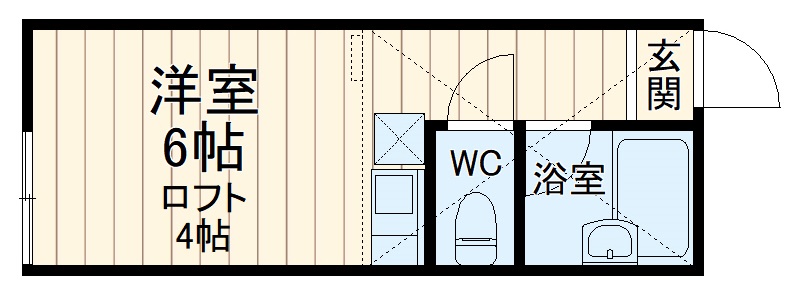 ユナイト黄金町リッチフィールドの間取り
