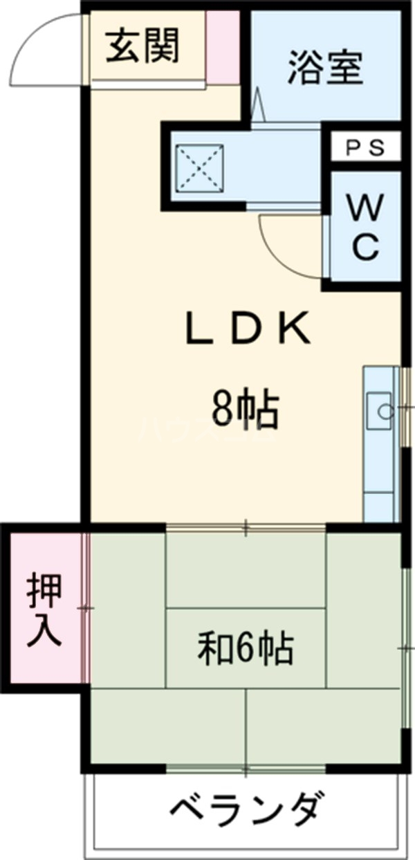クイーンハイツの間取り