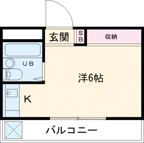 クリーンライトマンションの間取り