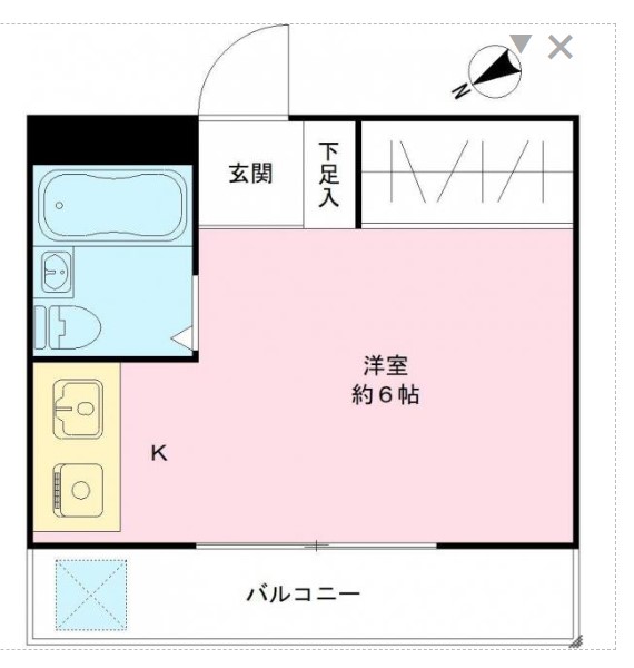 クリーンライトマンションの間取り