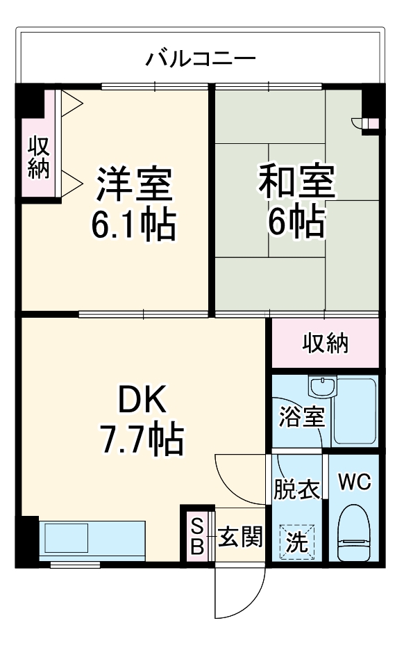 2/5 間取