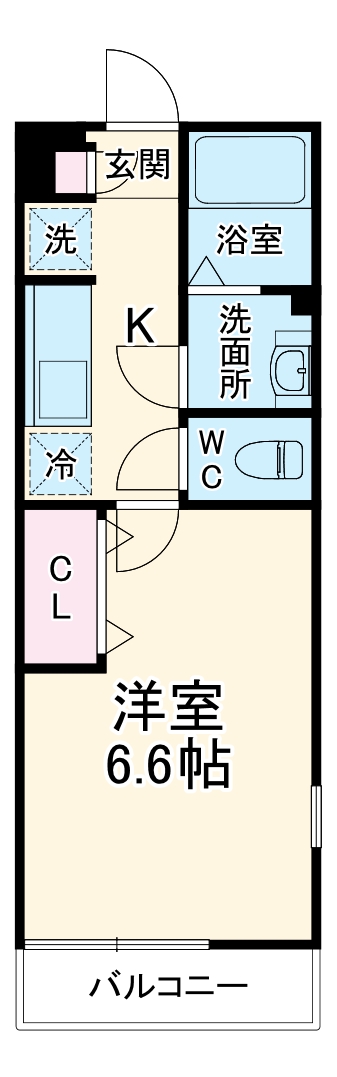 エルサ舞浜の間取り