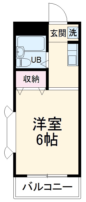 サンブライト12の間取り