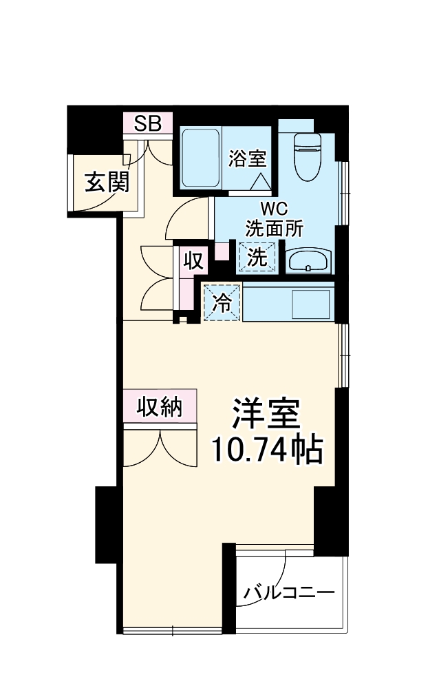 Ｔ－ＣＯＵＲＴ武蔵小杉の間取り