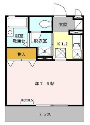 コンフォート北葛西の間取り
