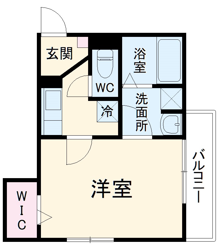 オーラ新浦安の間取り