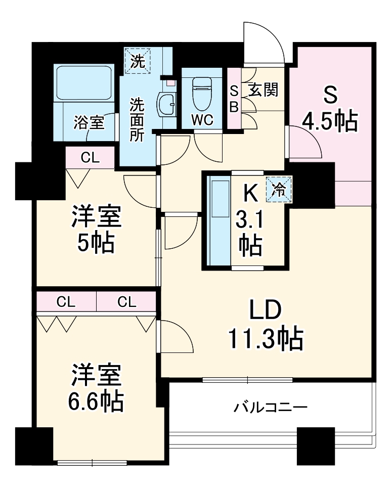 2/30 間取