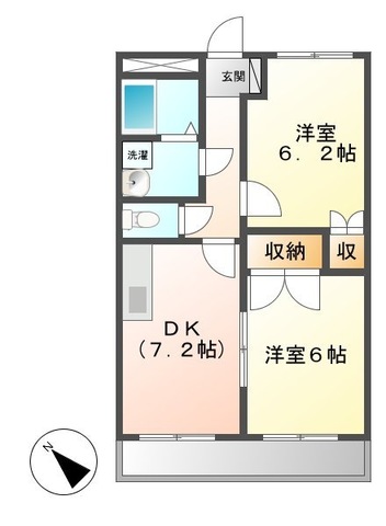 カーサグランデの間取り