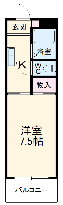 エオリア菖蒲池の間取り