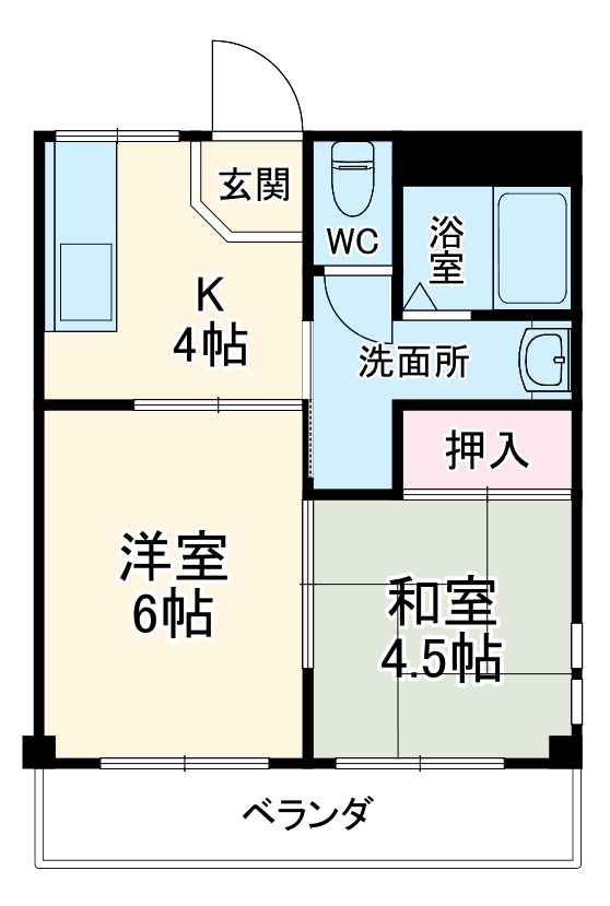 サクラハイツの間取り