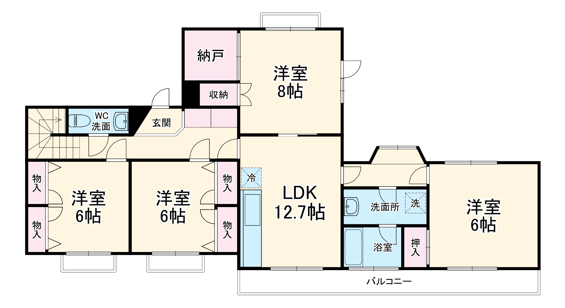 グランシャリオ(当代島)の間取り