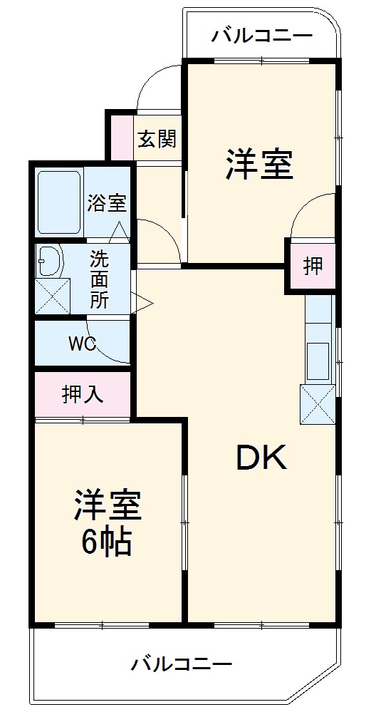 メゾンアイレスの間取り