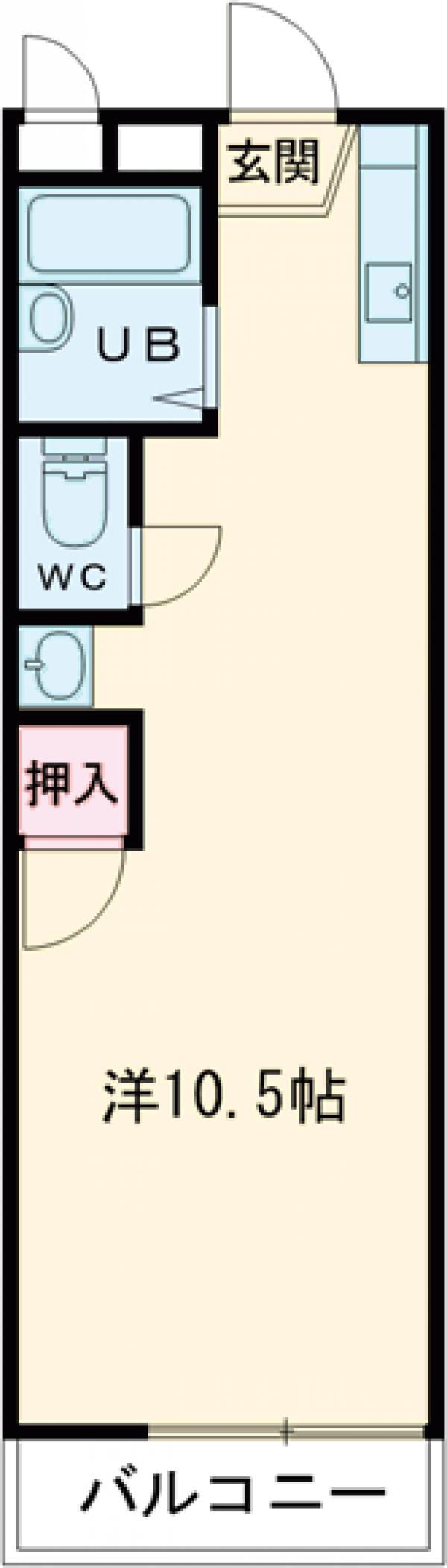アビタシオン篠崎の間取り
