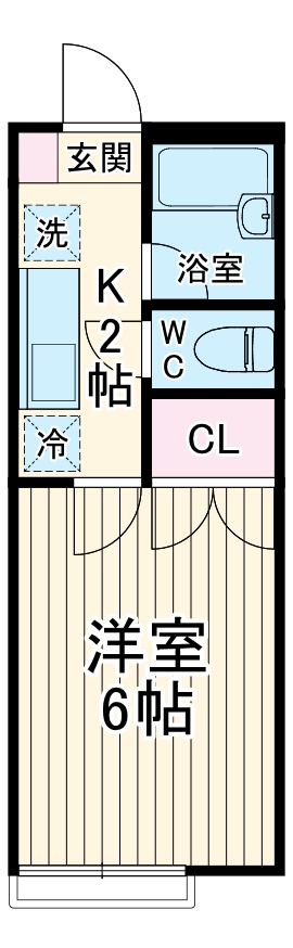 ロイヤル行徳の間取り
