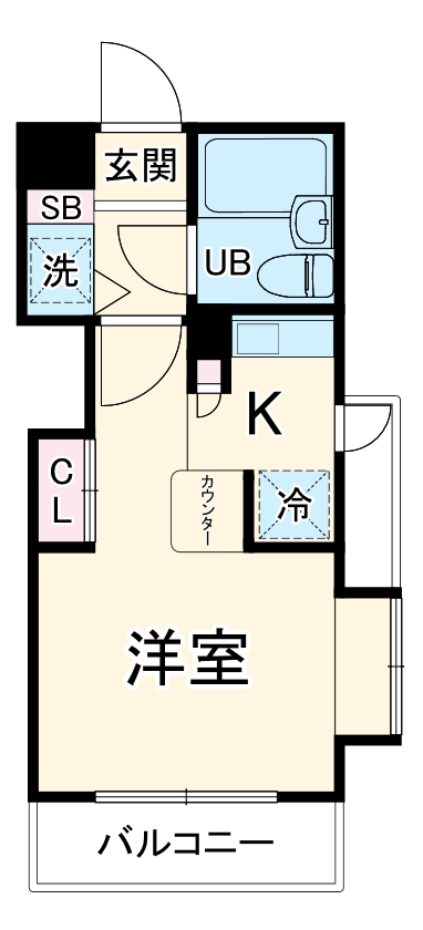 ローズガーデン３６番館の間取り