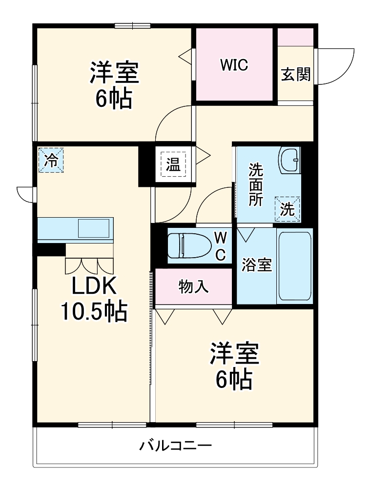 リベラマーロの間取り