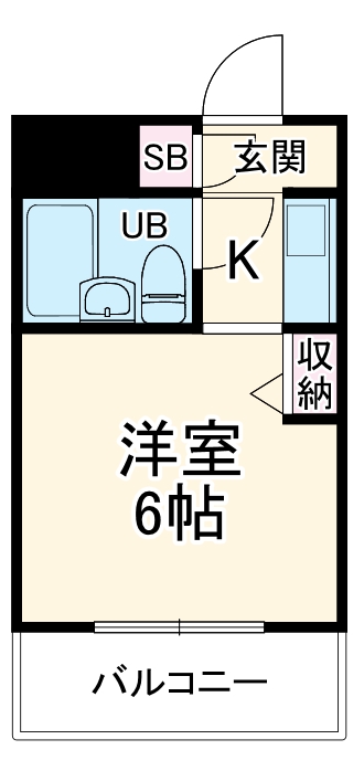 アーバンコート南行徳Iの間取り
