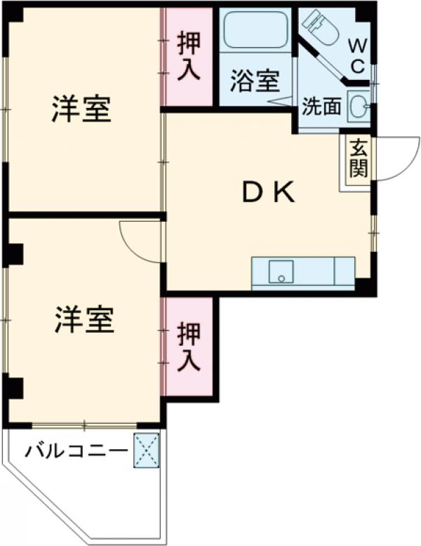 グリーンヒルの間取り
