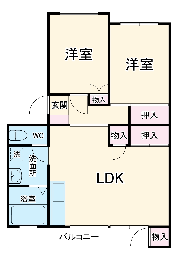 第1青峰ビルの間取り
