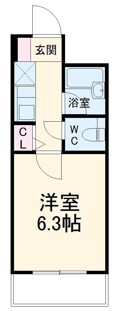 シャトレゲンジの間取り