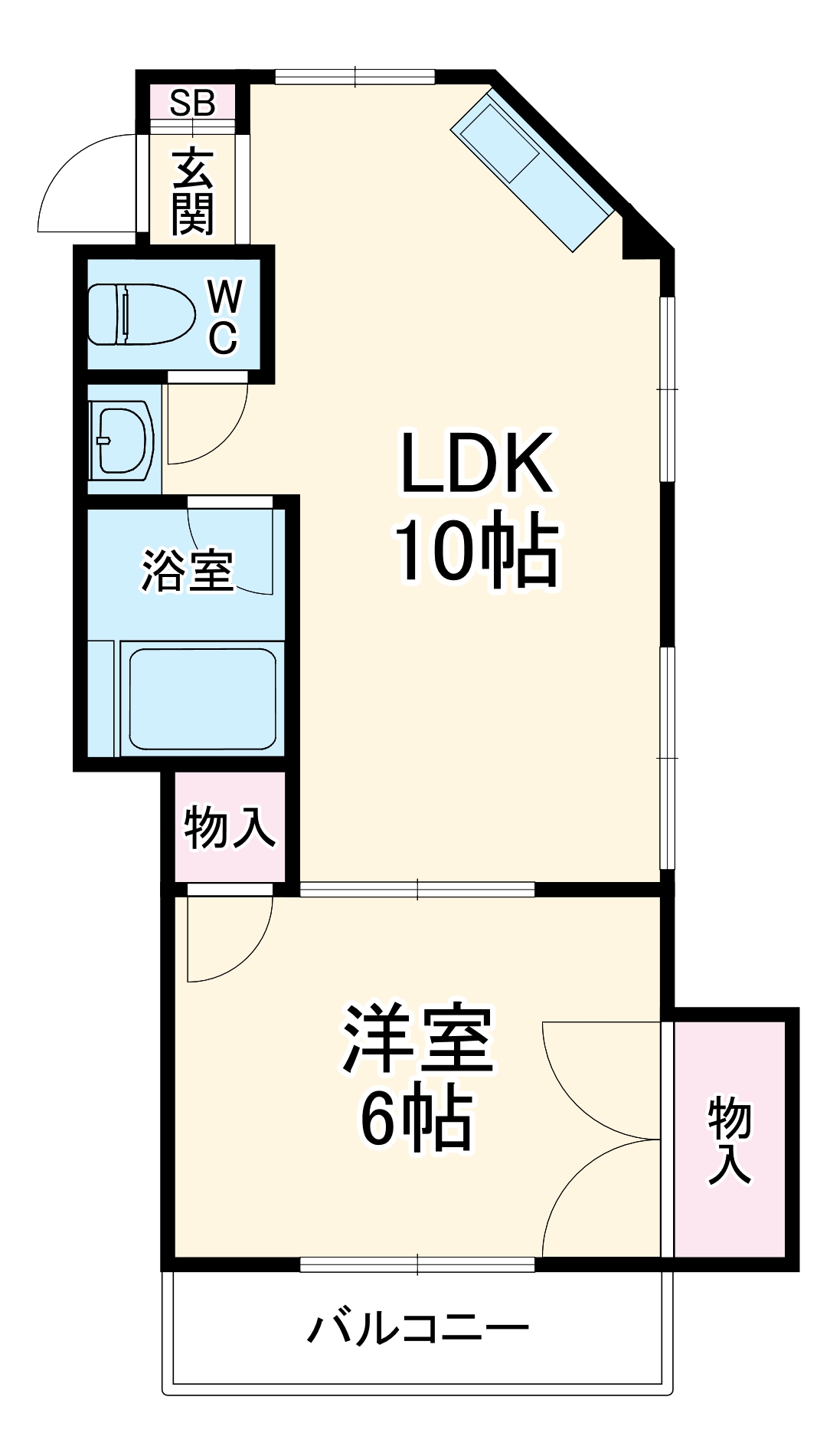 加藤ビルの間取り