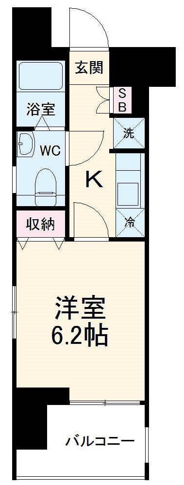 アゼスト浦安ステーションの間取り