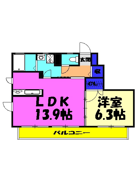 LEONの間取り
