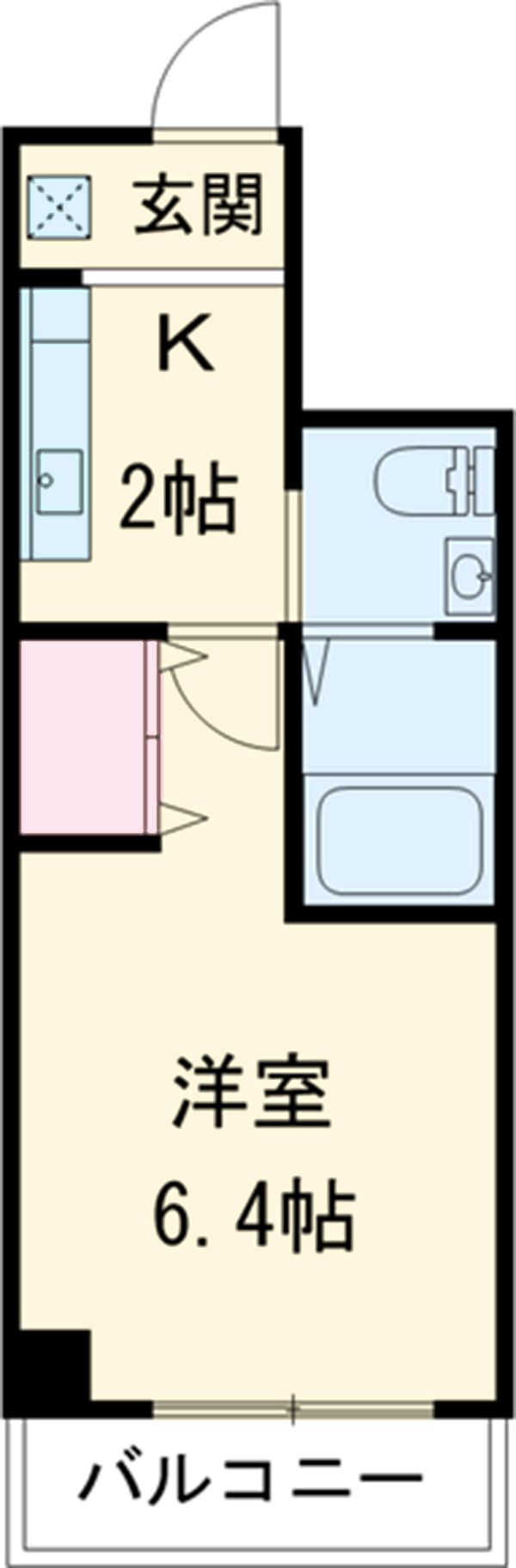 クラリス舞浜の間取り