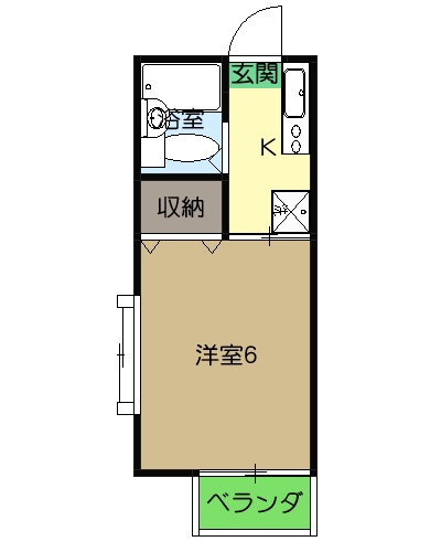 コーポエンジュの間取り