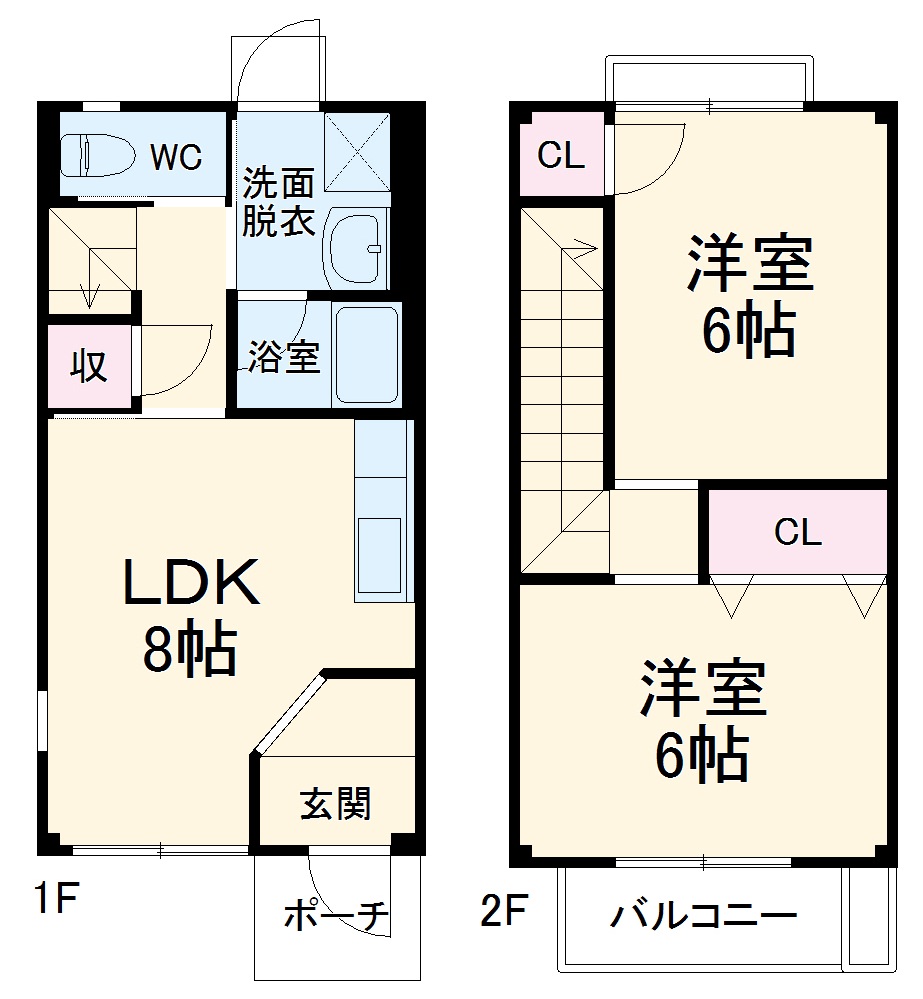 ブランシェ平池の間取り