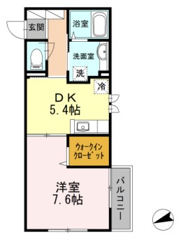 ディアコートの間取り
