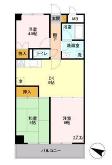 YS習志野台の間取り