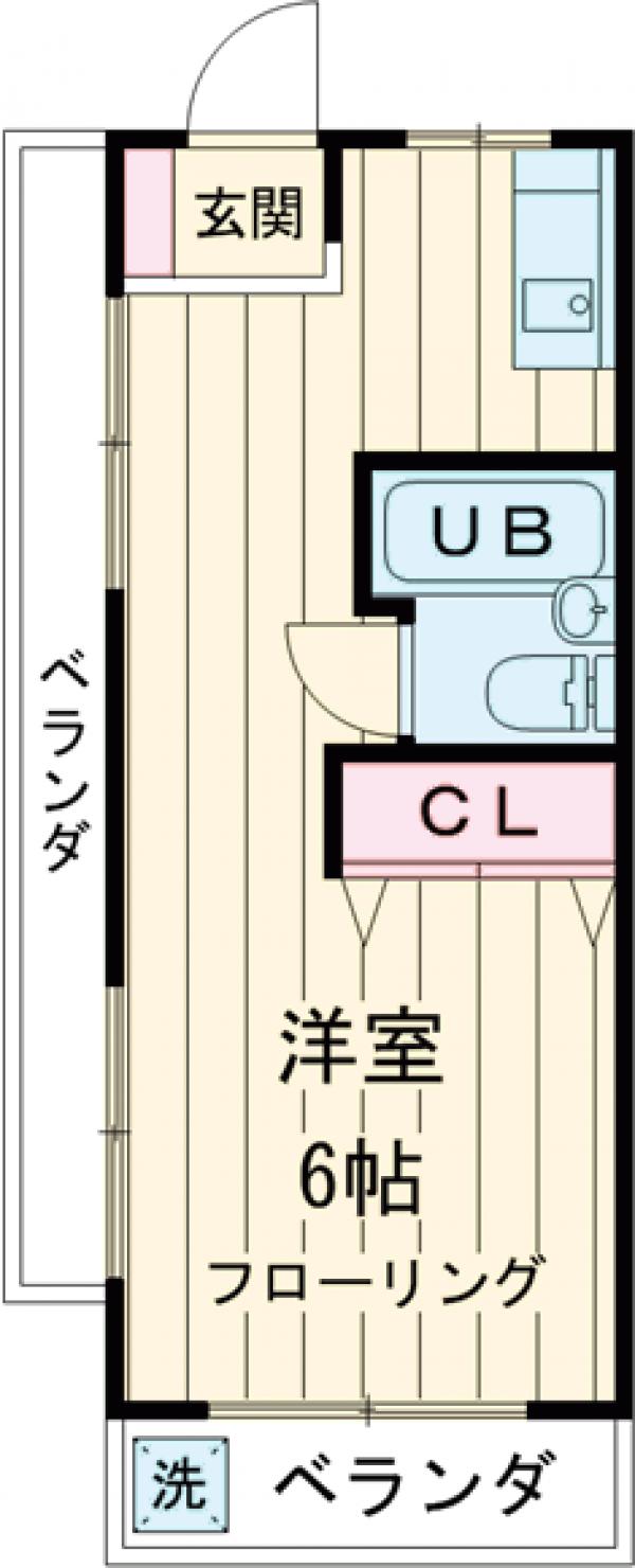 第11通南ビルの間取り
