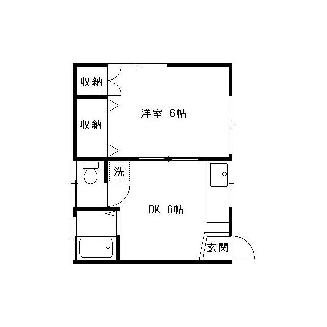 星川アパートの間取り
