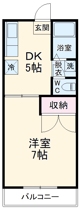 ファミーユ三橋の間取り