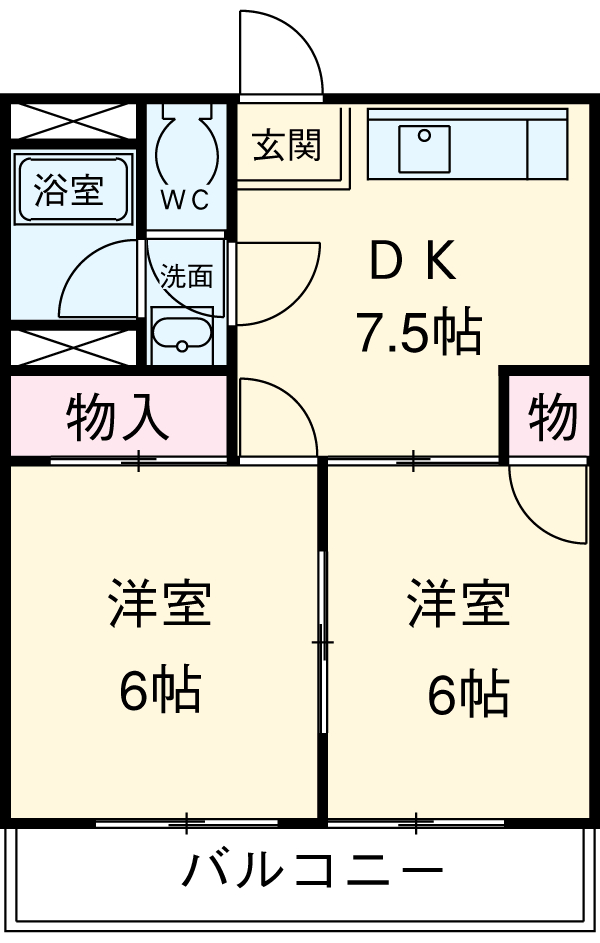 ハイネス名東の間取り