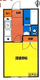 コームズシブヤの間取り