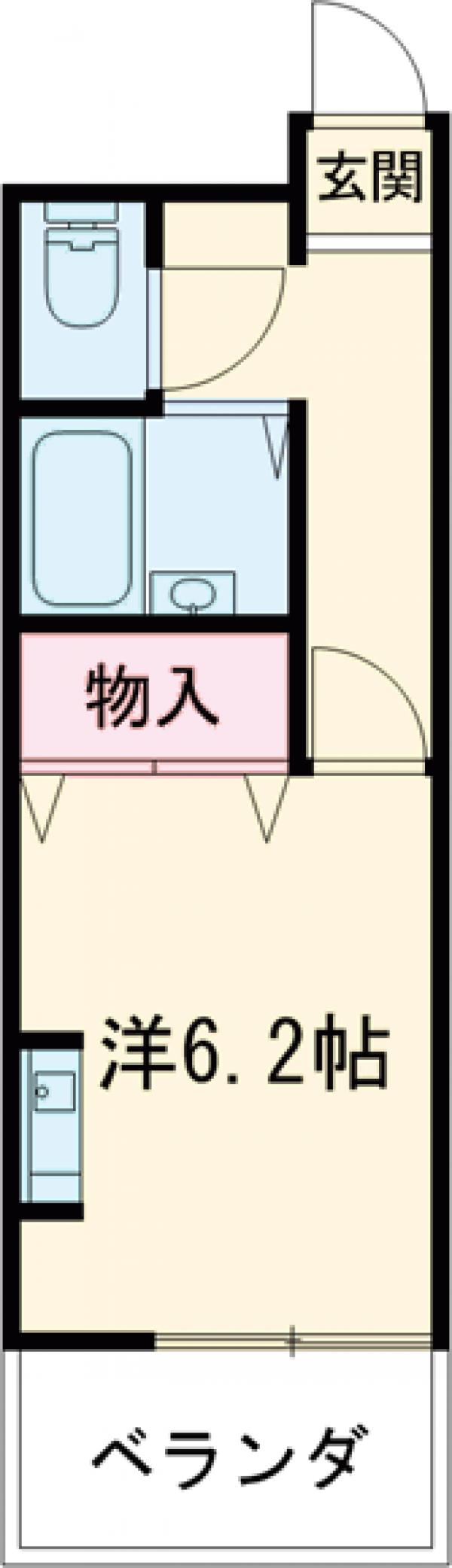 ラウンドエイト第1の間取り