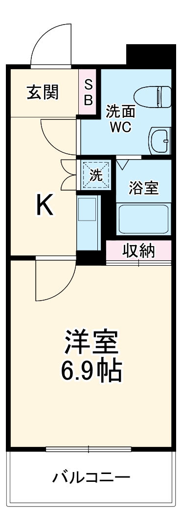 エスポワール楓の間取り